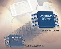 DS7505:Maxim 新±0.5°C精度的溫度傳感器
