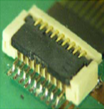 圖1：SFGL系列間距0.4毫米，高度0.9毫米