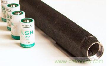 圖2:四節(jié)太陽能鋰電池(Li-SOCl2)