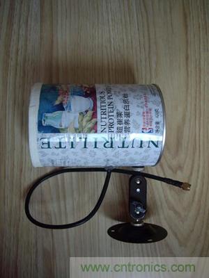 最簡單使用的天線&mdash;&mdash;罐頭天線，可做正饋大鍋饋源！ 