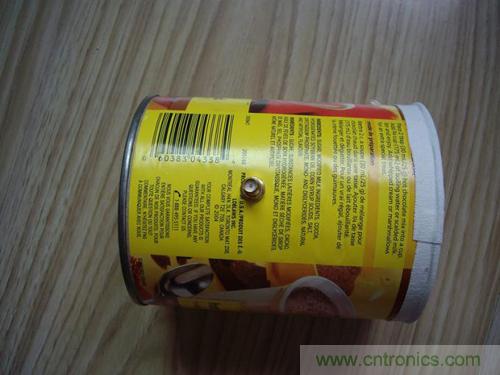 最簡單使用的天線&mdash;&mdash;罐頭天線，可做正饋大鍋饋源！ 