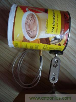 最簡單使用的天線&mdash;&mdash;罐頭天線，可做正饋大鍋饋源！ 