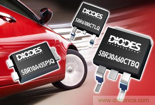 Diodes汽車級整流器雪崩性能比肖特基二極管強(qiáng)十倍