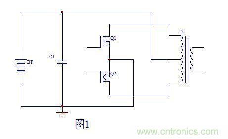 大師手筆:推挽逆變器中變壓器漏感尖峰有源鉗位處理
