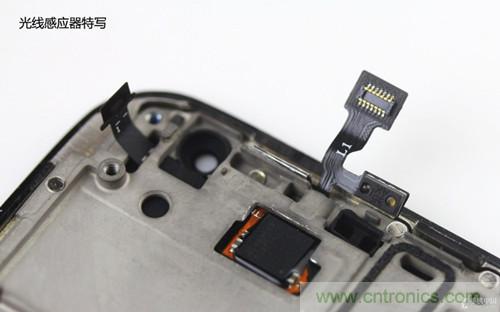 魅族MX3拆解:光線感應器