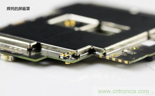 魅族MX3拆解:屏蔽罩