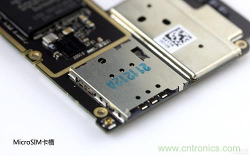 魅族MX3拆解:卡槽