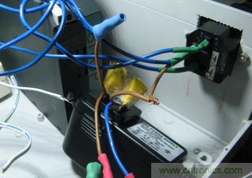 可調(diào)電源DIY:內(nèi)部接線