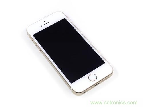 土豪金iPhone 5S拆解:內部結構升級,維修難度增加