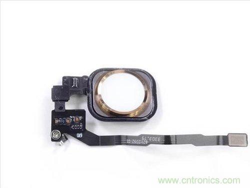 土豪金iPhone 5S拆解:內部結構升級,維修難度增加
