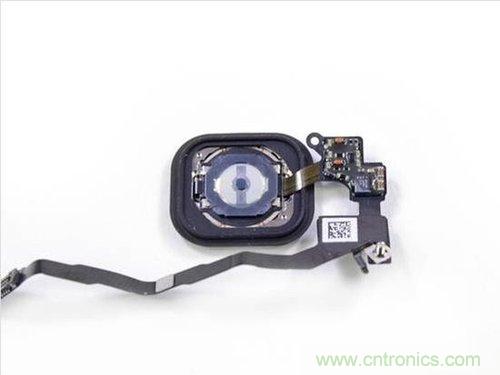 土豪金iPhone 5S拆解:內部結構升級,維修難度增加