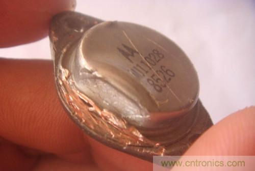 暴力拆解對比:進口金封三極管VS國產金封三極管