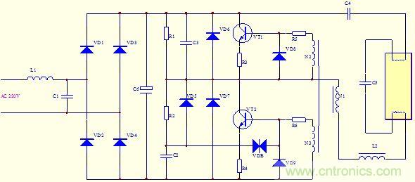 網友探討:節能燈原理圖分析的幾個疑惑