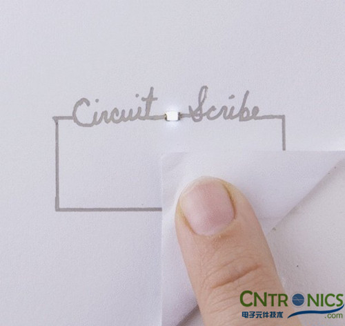 大開眼界,一支可以畫電路板的筆!