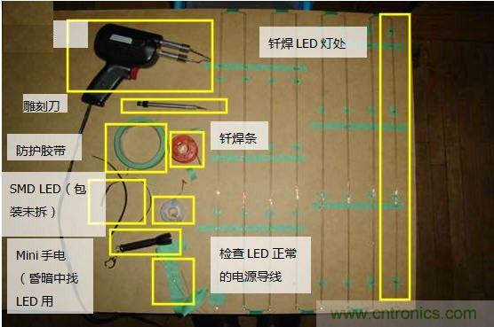創意DIY!送女朋友的絕妙禮物,LED星光傘!