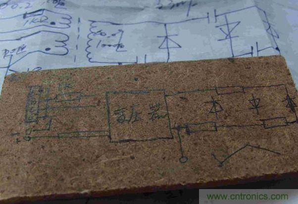 DIY單管自激,領略高壓電火花風采