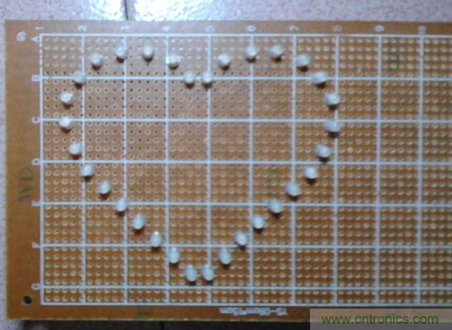 三八節將至！DIY心形LED流水燈！你們懂的~