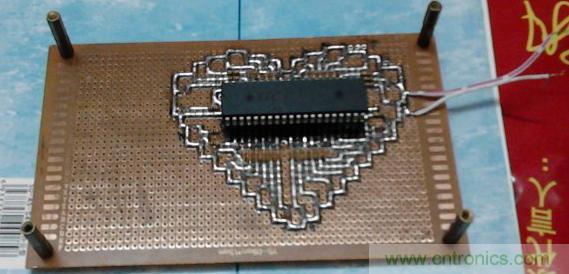 三八節將至！DIY心形LED流水燈！你們懂的~