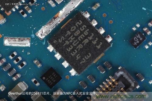 Overthur的256111芯片，是一顆NFC嵌入式安全元件