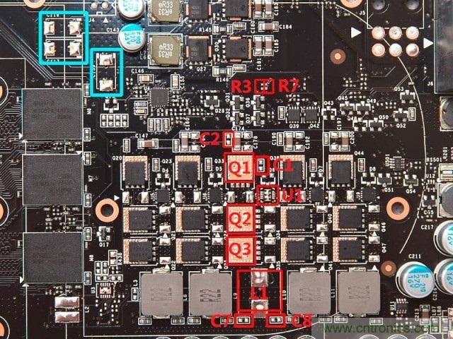 DIY:GTX680供電模塊大改造 4相如何變5相?
