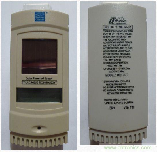 圖1：拆解前TX61U-IT的正面和背面圖片。