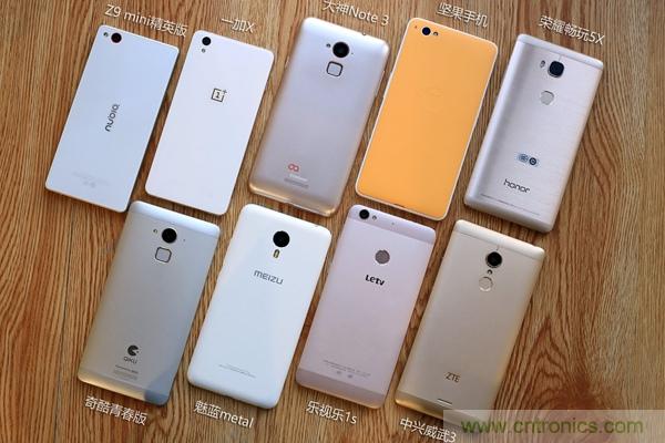 2015年9款千元智能手機橫評:誰才是紅海霸主?