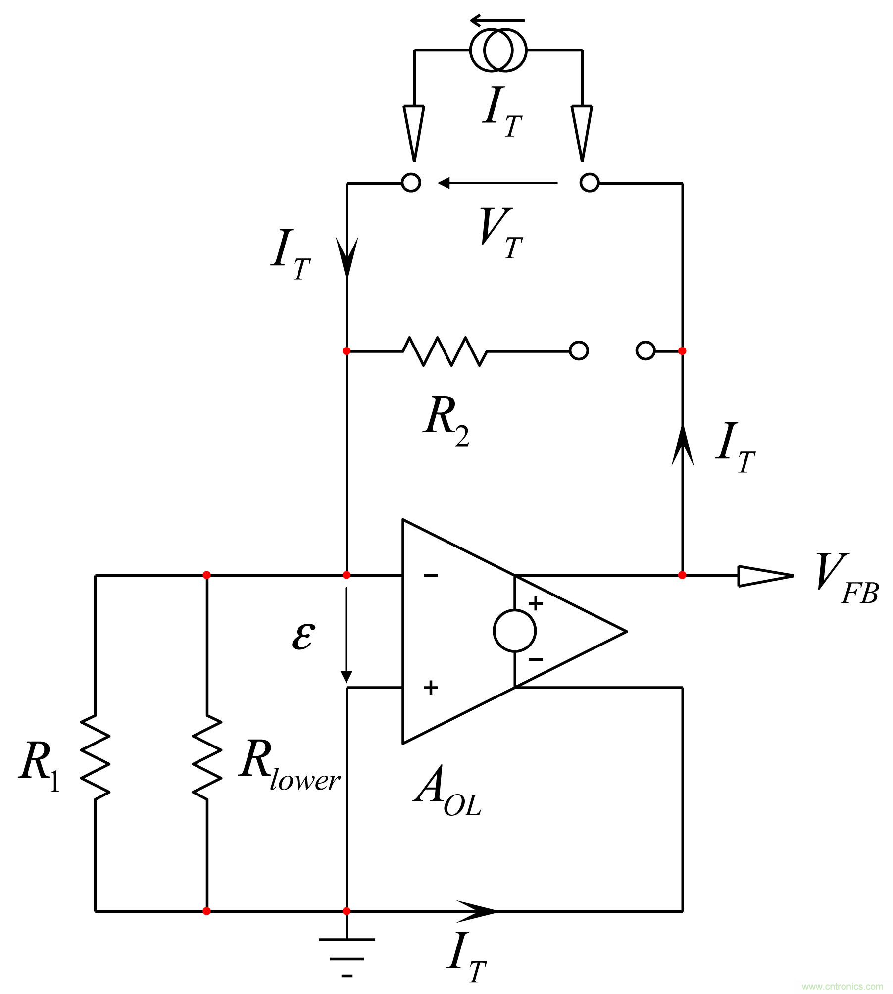 考量運算放大器在Type-2補償器中的動態響應(一)