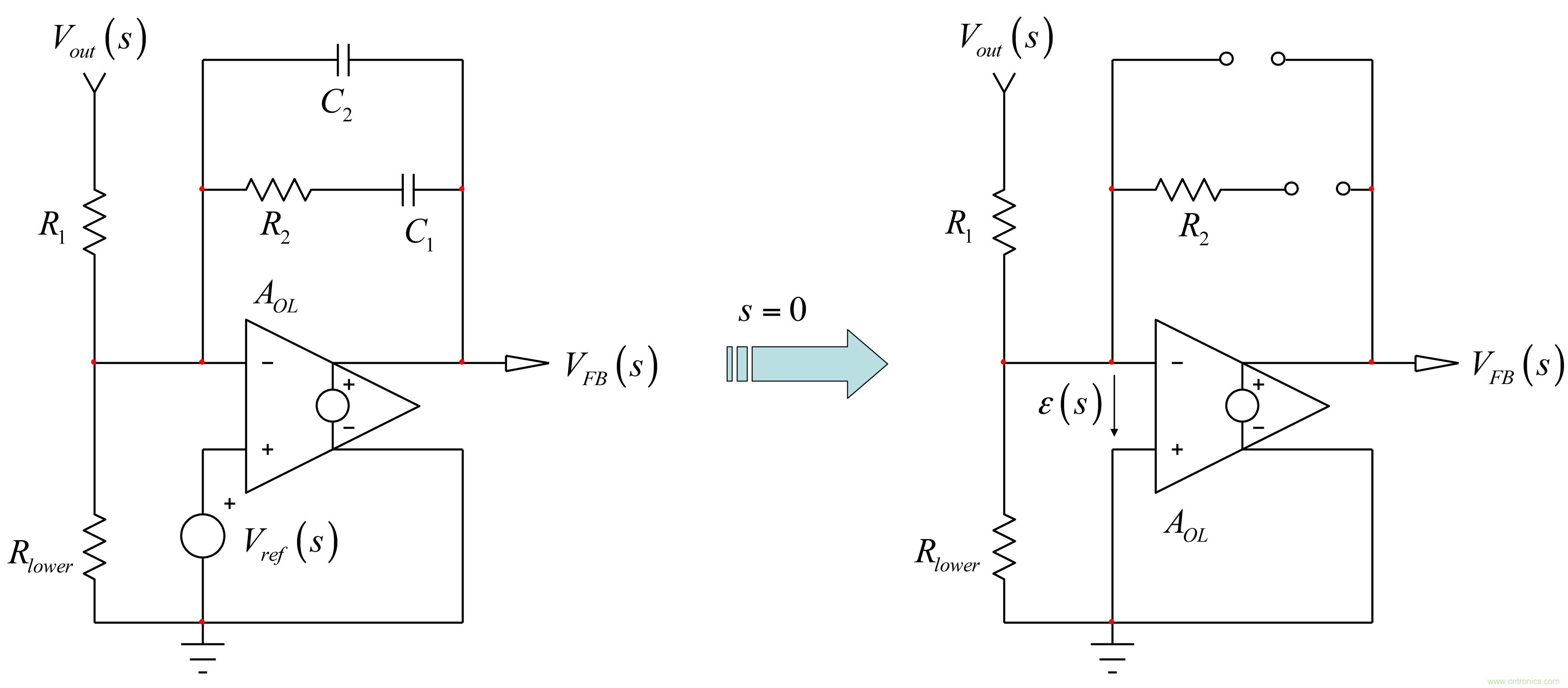 考量運算放大器在Type-2補償器中的動態響應(一)