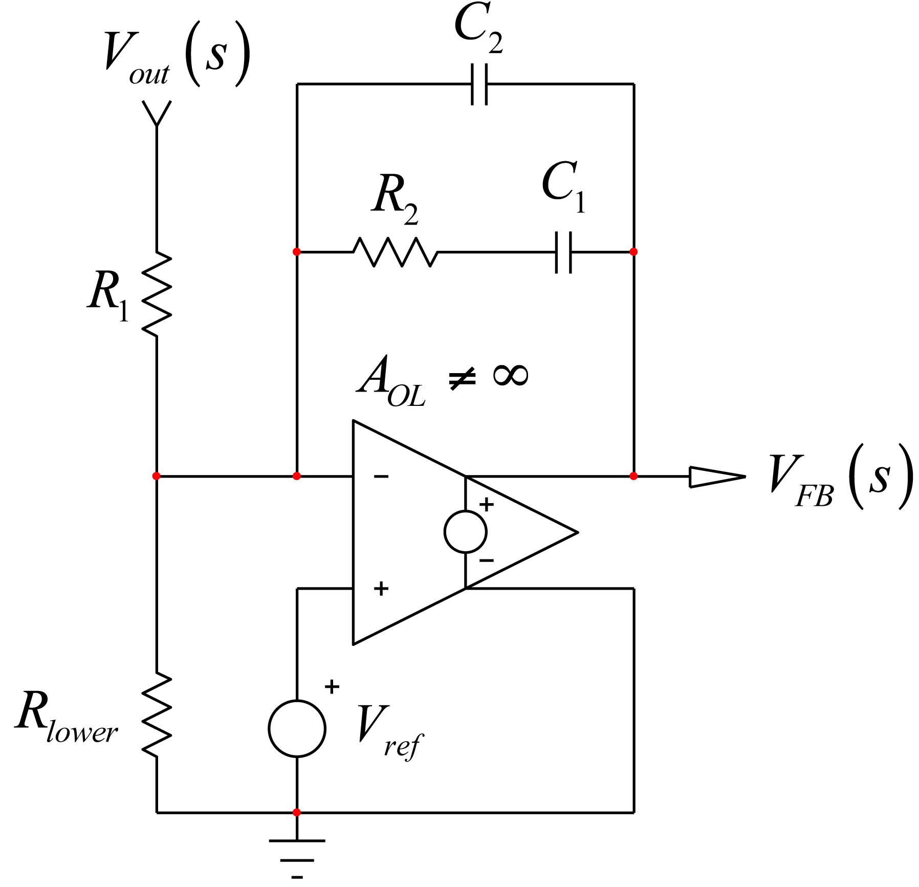 考量運算放大器在Type-2補償器中的動態響應(一)