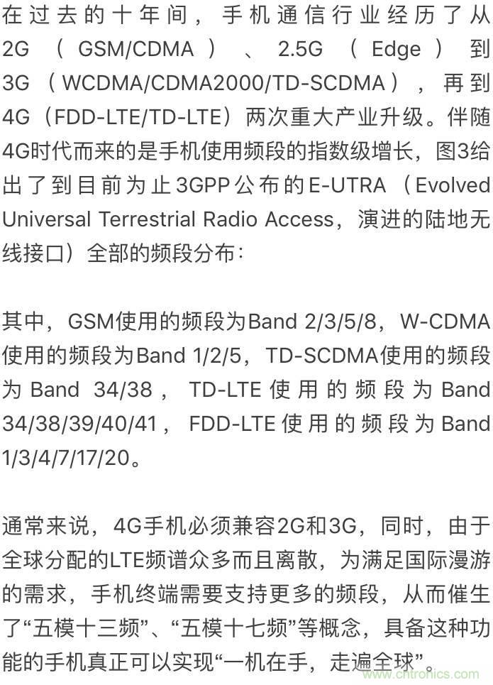 關(guān)于手機(jī)射頻芯片知識，你還不知道的事！