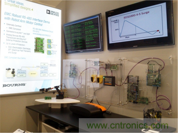 RS-485通信鏈路與電子護欄: 有關RS-485 EMC穩定性的演示