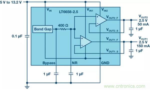 可驅(qū)動電流的高精度基準電壓源,它是這樣的……