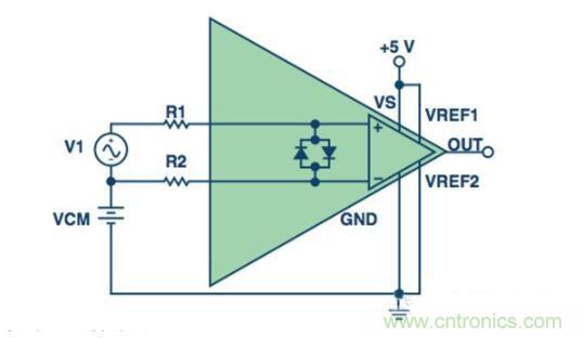 常見保護電路如何影響電流檢測放大器的精度 常見保護電路如何影響電流檢測放大器的精度