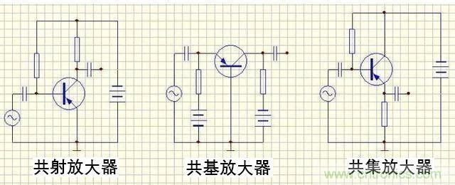 什么是共集、共基、共射放大器？如何分辨3類放大器