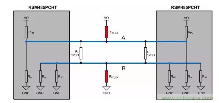 詳解RS-485上下拉電阻的選擇 詳解RS-485上下拉電阻的選擇