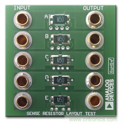 改進低值分流電阻的焊盤布局，優化高電流檢測精度