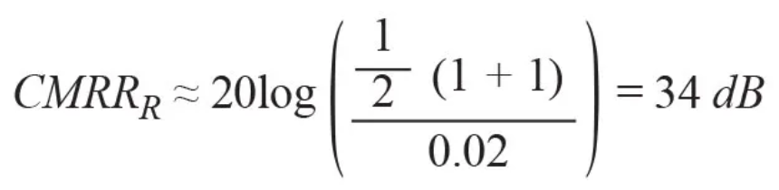 提高差分放大器的共模抑制比，電阻的選擇很關鍵