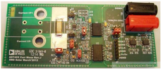 集成隔離式電源、用于太陽能光伏轉換器的完全隔離式電流檢測電路