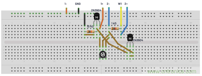 ADALM2000實驗:零增益放大器