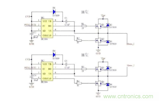詳解PWM驅動MOS管H橋電路 詳解PWM驅動MOS管H橋電路
