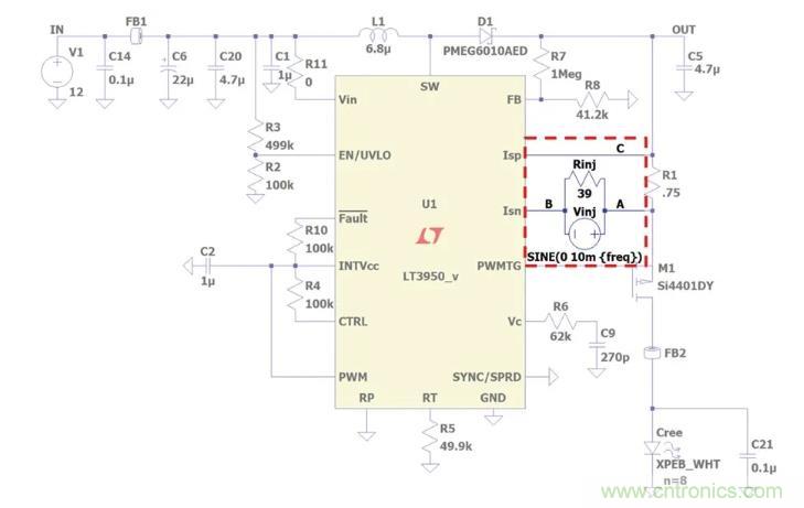 玩轉LTspice丨生成LED驅動器的波德圖，你學會了沒？