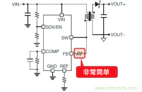 無需光耦的隔離型反激式DC/DC轉換器(1)