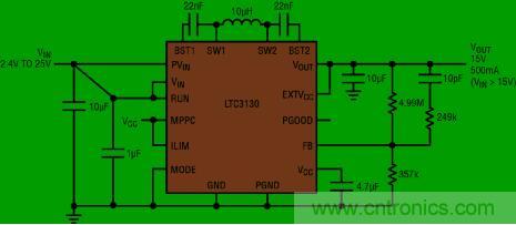 超越傳統供電的超低 IQ 降壓-升壓型轉換器 超越傳統供電的超低 IQ 降壓-升壓型轉換器