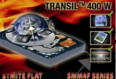 意法半導體(ST)超小Transil瞬變電壓抑制二極管SMM4F系列