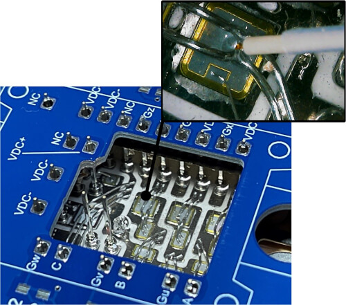 使用光纖測量功率元件功率循環期間的溫度波動